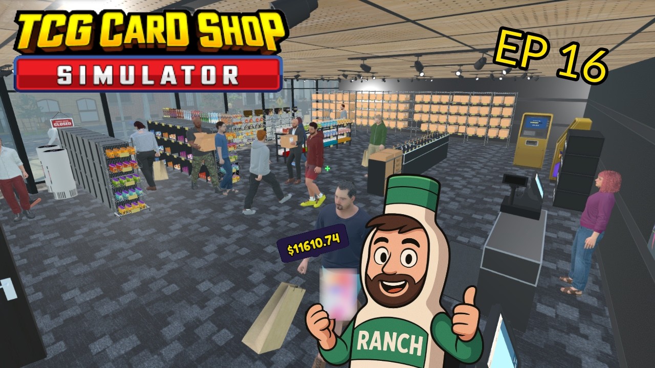WE FULLY EXPANDED OUR STORE!!! (Ep.16 TCG Card Shop Simulator)
