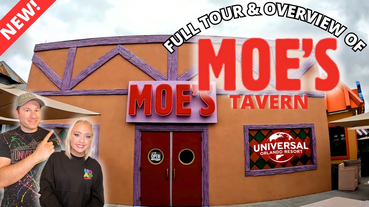 Moe's Tavern at Universal Studios Orlando: FULL Tour & Overview | Springfield at Universal | 2024