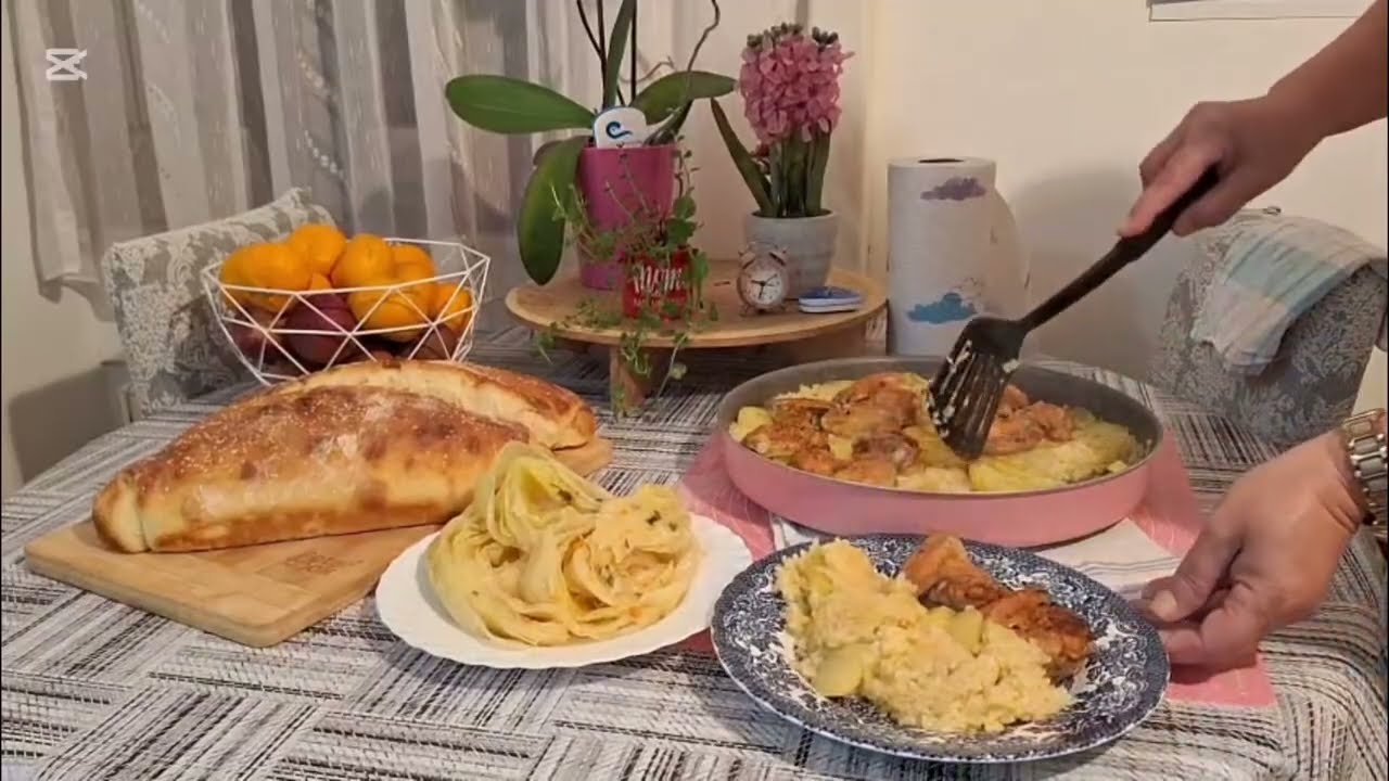Pirijan sa piletinom u rerni. 