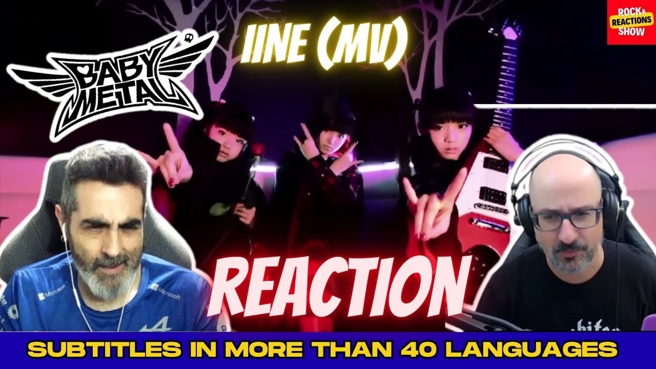 BABYMETAL Reaction -IINE ( MV Official ) | React | Reacción |  反応 | Rock and Reactions