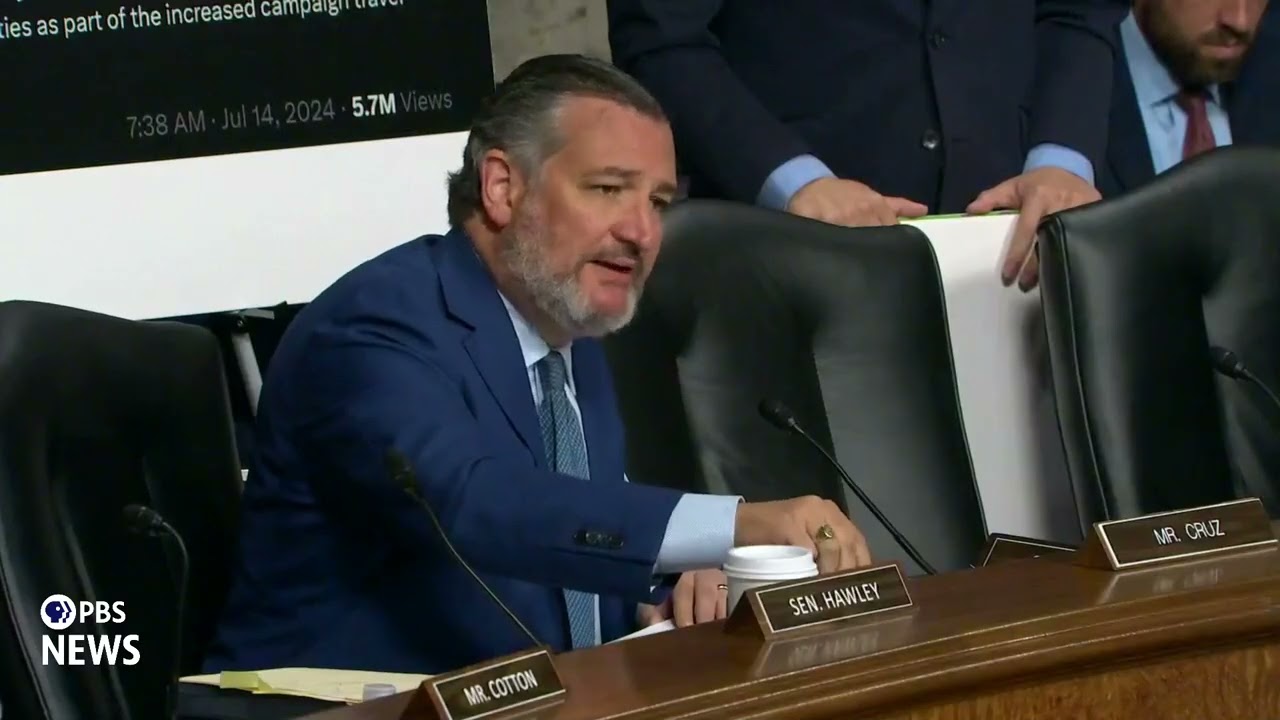 WATCH: Sen. Cruz asks Rowe about Trump Secret Service staffing requests