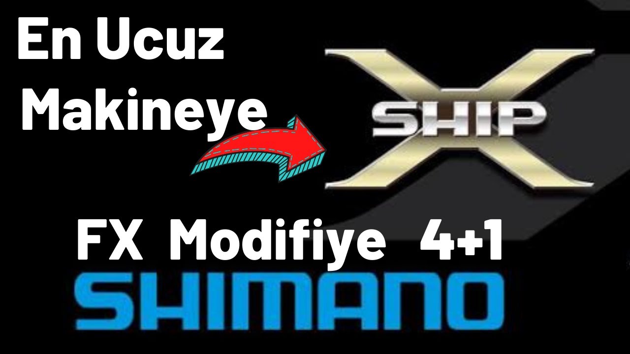 Shimano FX Olta Makinesi Bakımı 4+1 XShip Upgrade Modifiye