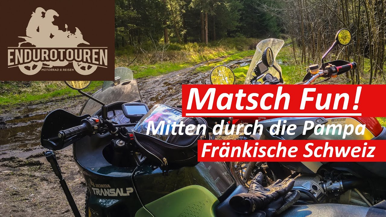 Fr&auml;nkische Schweiz | Endurowandern | Honda Transalp | BMW GS | Schotterspa&szlig; #2