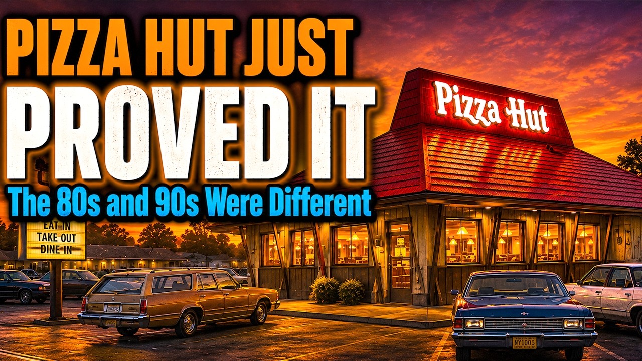 Pizza Hut Just Proved Everything I've Been Saying About The 80s and 90s