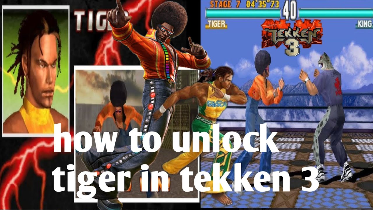 how to unlock tiger in tekken 3