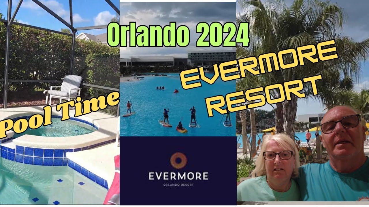 Орландо, май 2024 г., простои бассейна виллы, курорт Evermore ❤️😎🌞