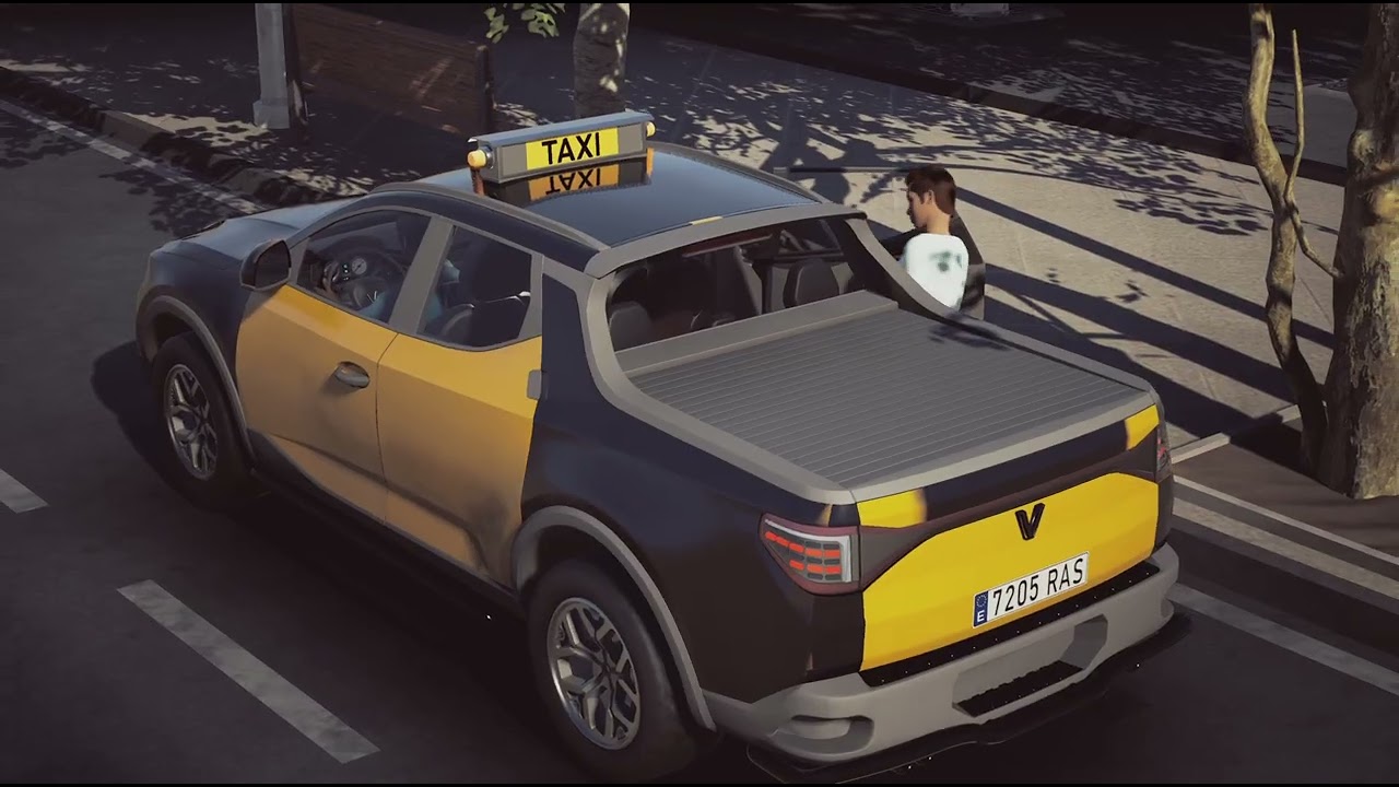 Taxi Life: A City Driving Simulator Recogiendo a grandes clientes 💰🔥