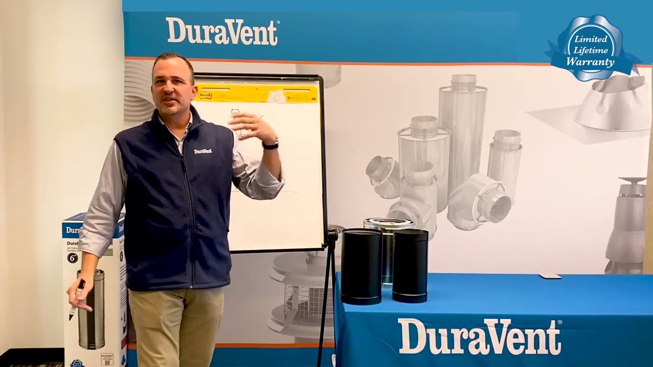 DuraVent Double Wall Adjustable Stovepipe Model# 6DVL-12ADJ