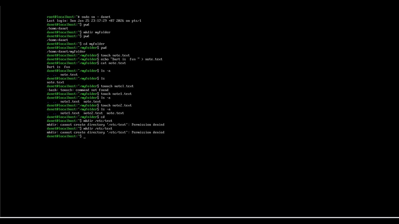 Linux Basics Lab 2 Essential System Admin Commands