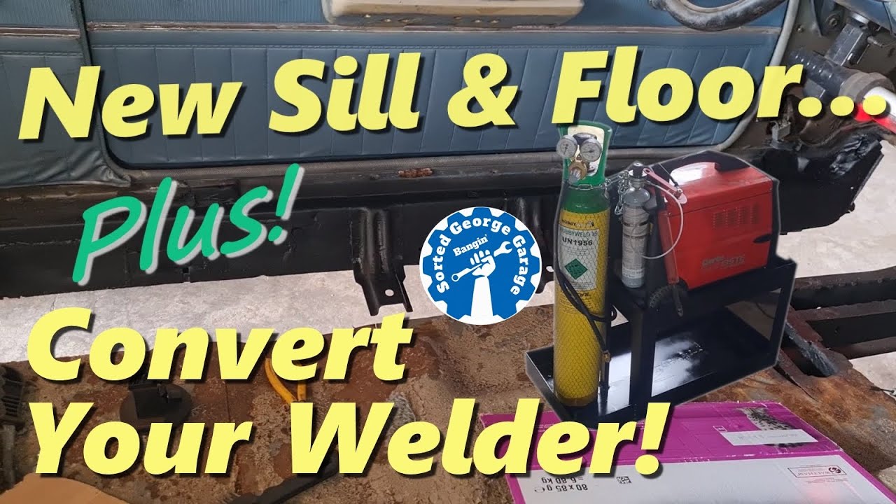 65 Coronet - New Floors + Convert Your Mig Welder!