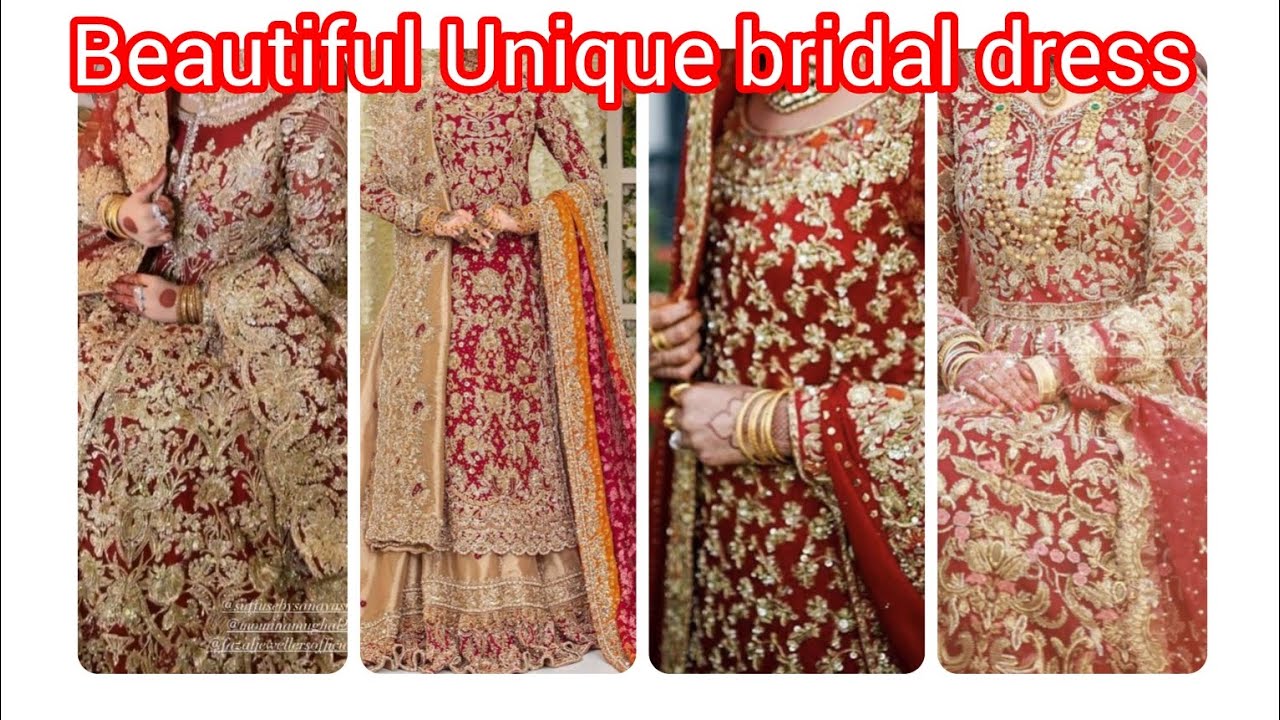 New beautiful and unique bridal dress dezin #viralvideo #new #fashionndesigns #fashionstyle 