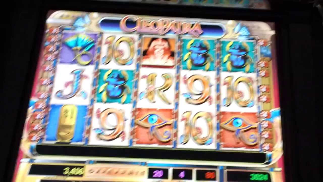 IGT Cleopatra big win bonus rd w/retigger
