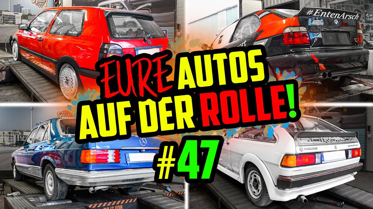 Auto ZERLEGT SICH beim PRÜFSTANDSLAUF! - Prüfstandstag Halle77 - MARCO nimmt EURE Autos ran!
