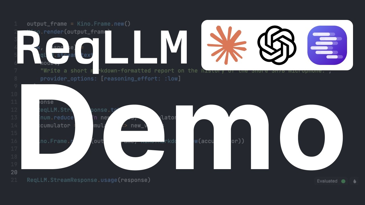 ReqLLM: унифицированный интерфейс LLM для Elixir