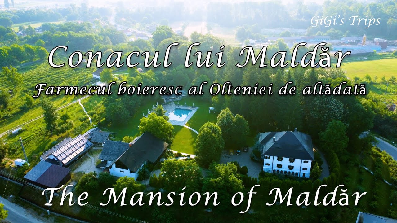 CONACUL lui MALDĂR-Farmecul boieresc al Olteniei de altădată / THE MANSION OF MALDĂR 2022 By Drone