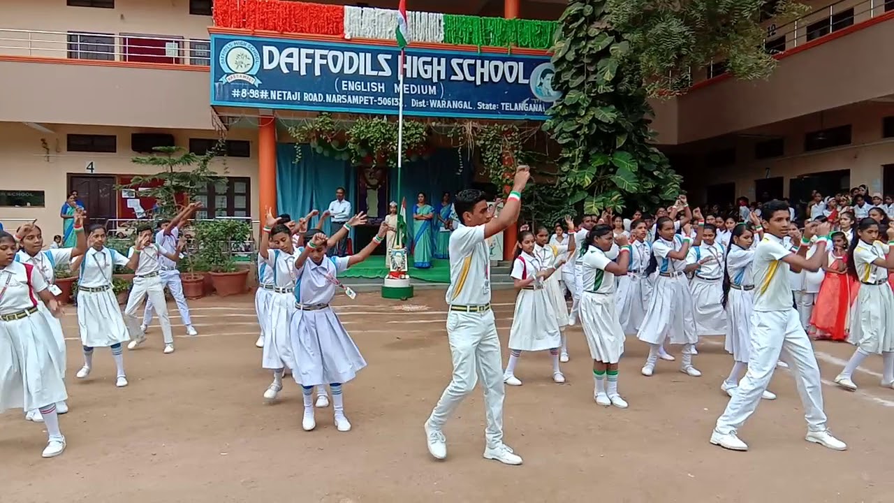 26 JANUARY 2019 CELEBRATIONS IN DAFFODILS HIGH SCHOOL, NARSMAPET : part-1
