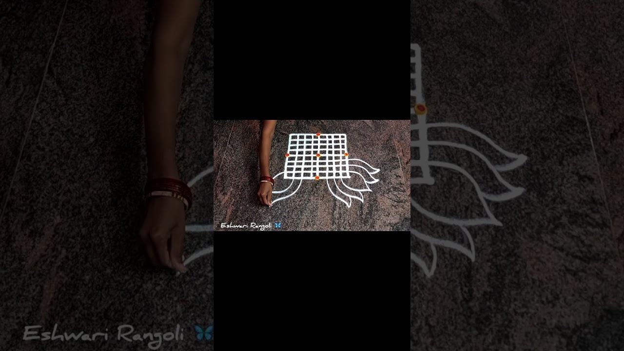 dhanurmasam rangoli #shorts#rangoli #muggulu #kolam#dhanurmaasam