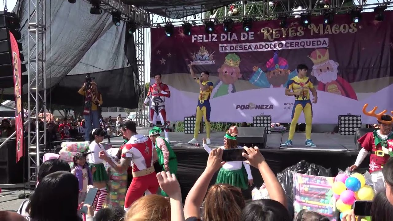 La Techno Cumbia, Wapayasos en el Palacio Municipal de Nezahualcóyotl
