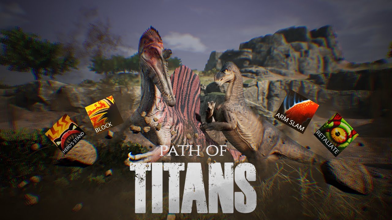 Сжигание игуанодона | PvP-компиляция Path of Titans — (официальные)