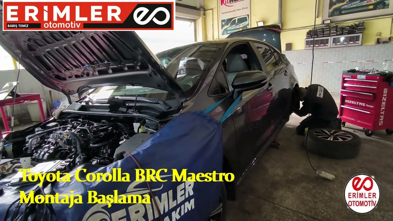 Toyota Corolla BRC Maestro Montajı