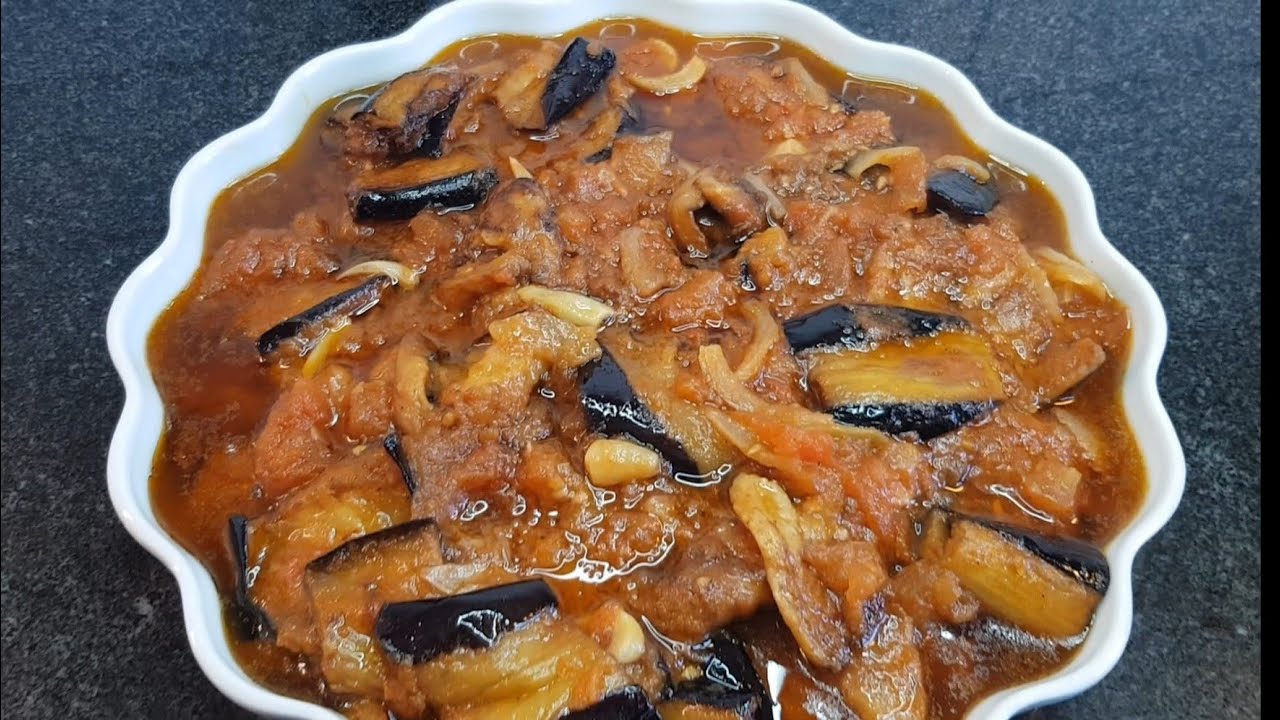 مطبق باذنجان سوري عل أصوله