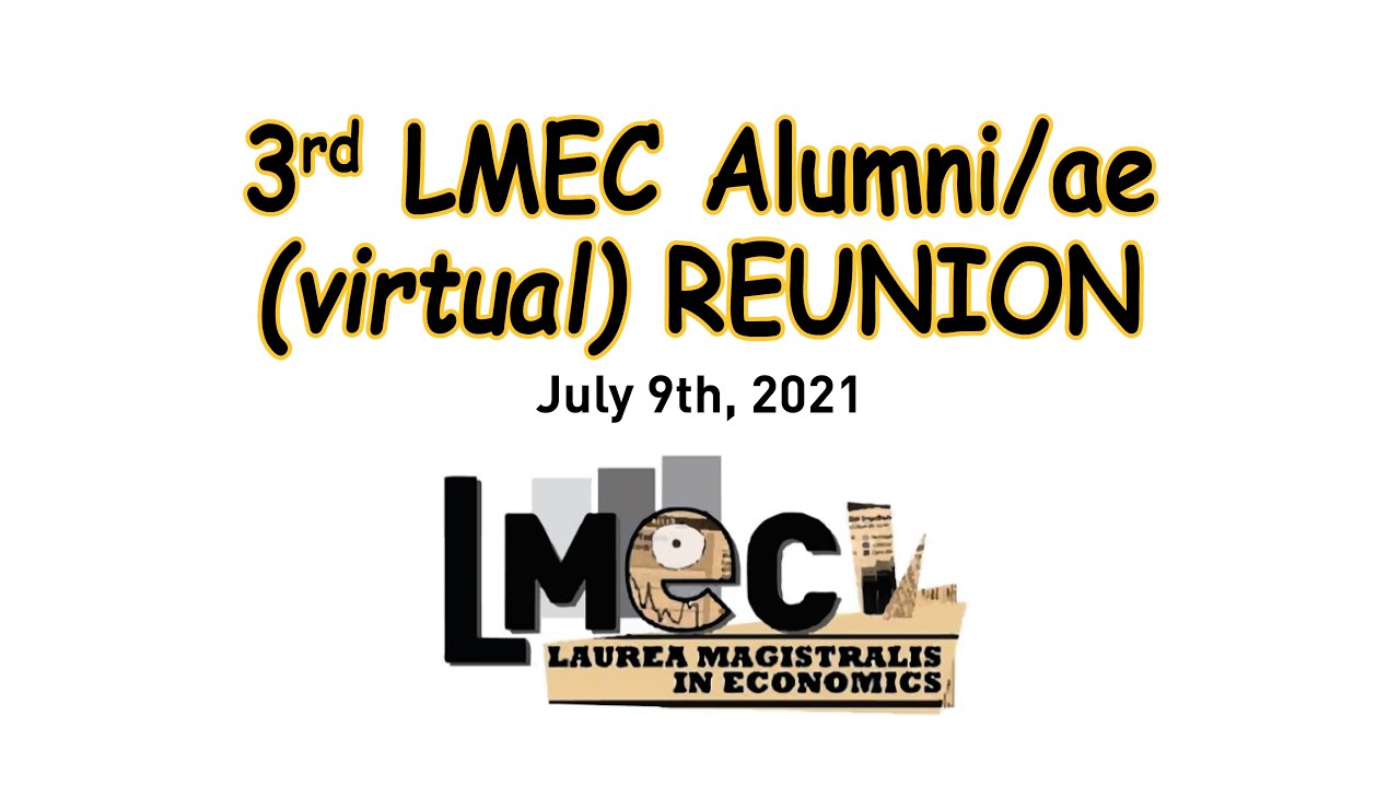 3rd LMEC Alumni/ae (virtual) REUNION