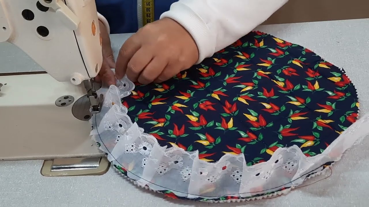 Mais uma peça do kit cozinha hoje é o cesto de pães e Artes da Mary.