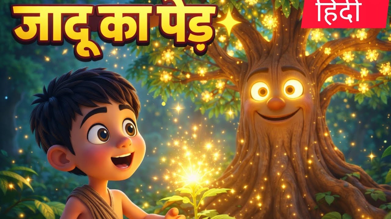 जादू का पेड़ ✨ | Hindi Kids Moral Story | सच की ताकत | Bedtime Story
