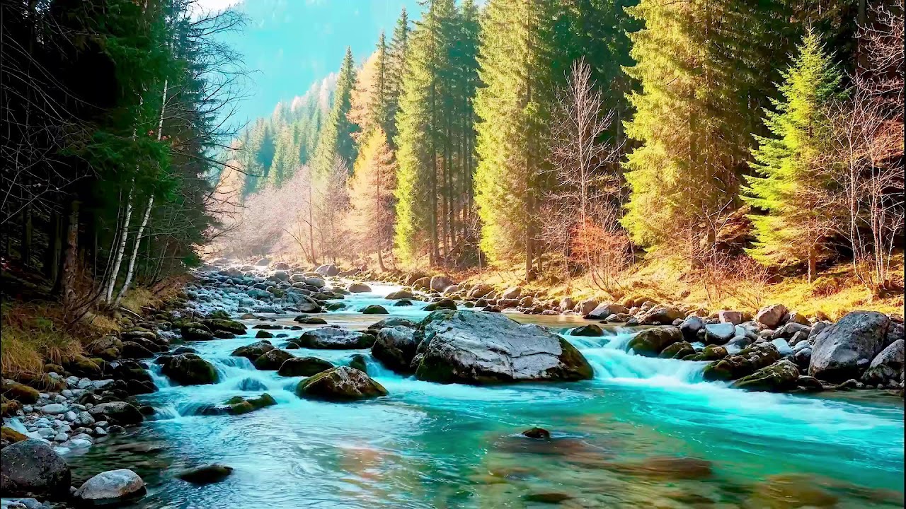 River Sound for Deep Sleep Flow White Noise with Gentle Stream Sound for Relaxation
