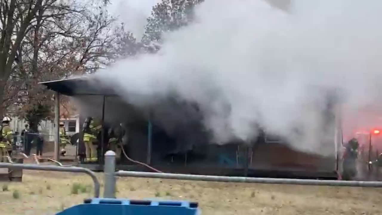 Flames showing from the roof; House fire in Joplin’s Fairview Neighborhood