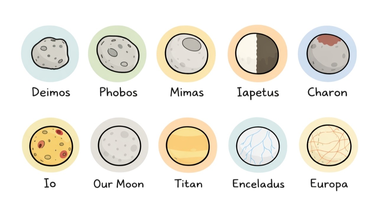I Ranked Every Moon in Our Solar System From Worst to Best (One Might Have Alien Life)