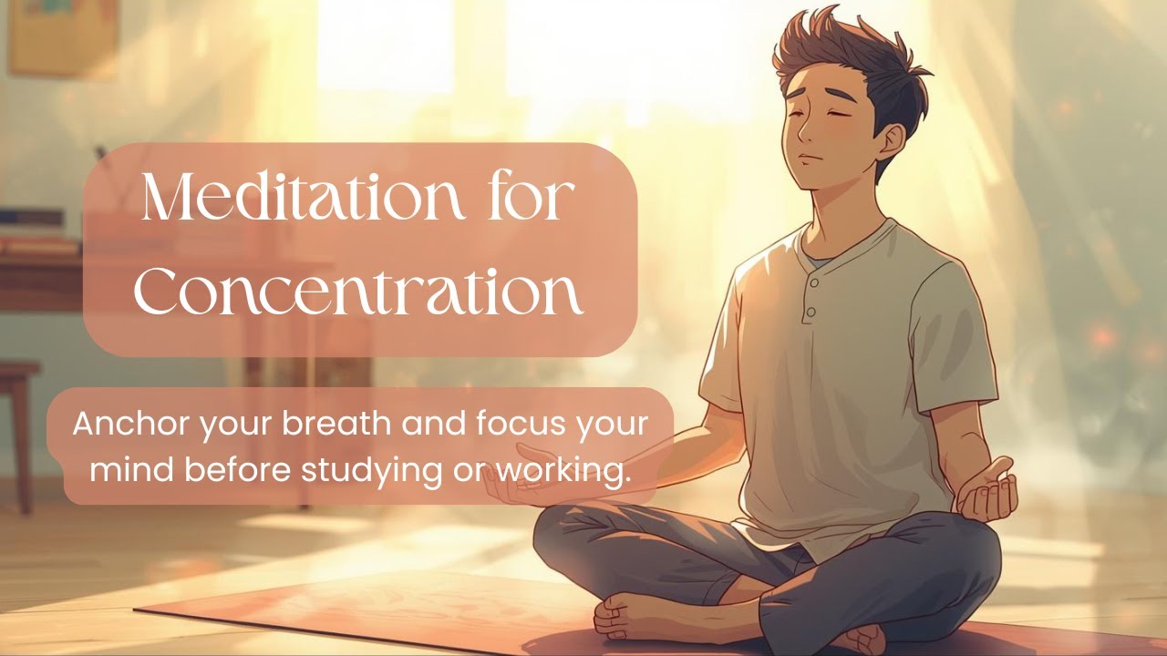 4-Minute Focus Meditation – Calm Your Mind Before Studying or Working