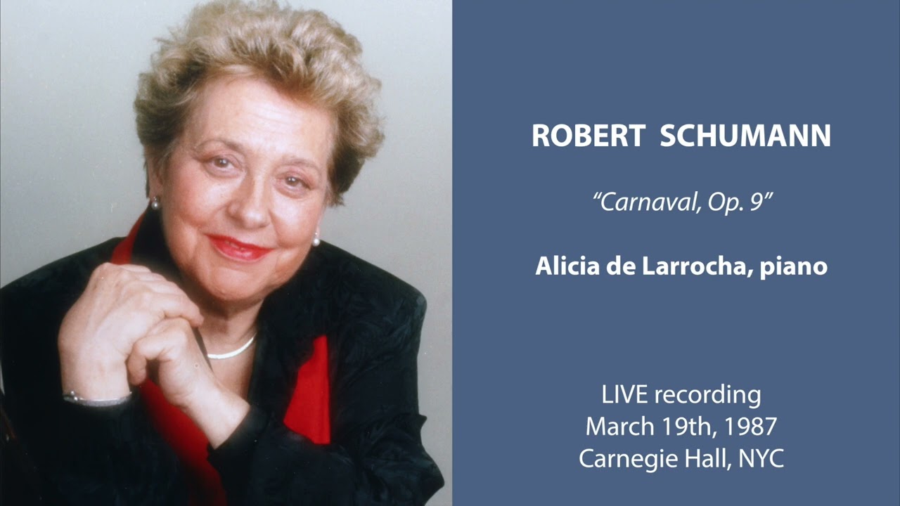 Alicia de Larrocha - SCHUMANN 