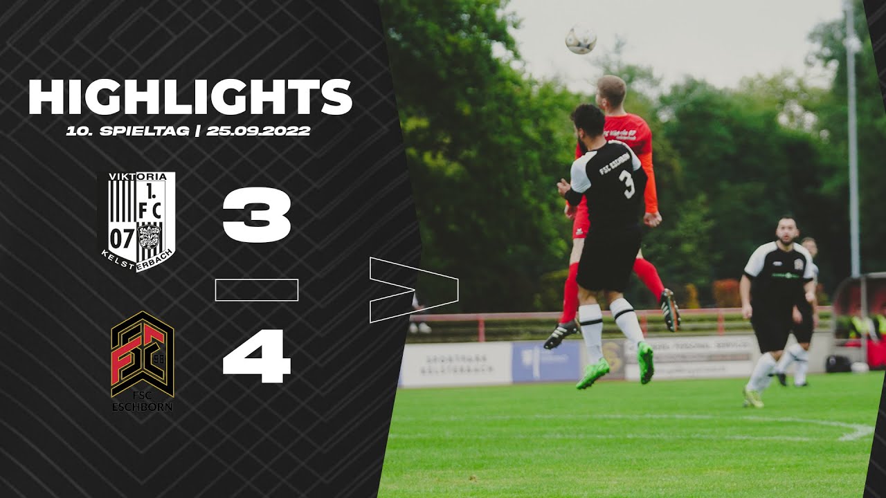 Vikt. Kelsterbach - FSC Eschborn | 10. Spieltag | Highlights + Interviews | 25.09.2022
