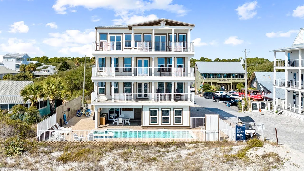 Beachfront Luxury Home Tour in Grayton Beach Florida | 30A Real Estate