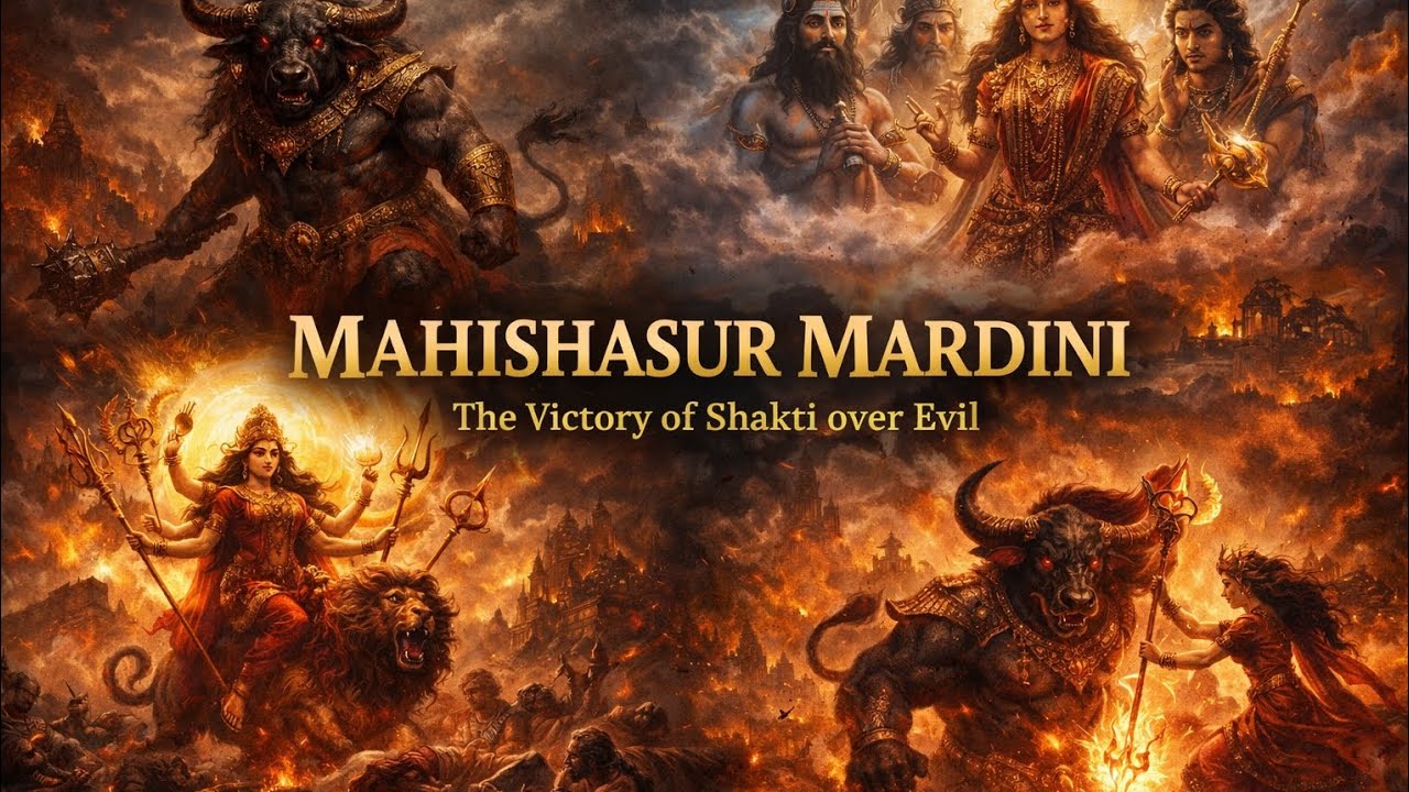 Mahishasur Mardini - The Power/Shakti of the Whole Universe
