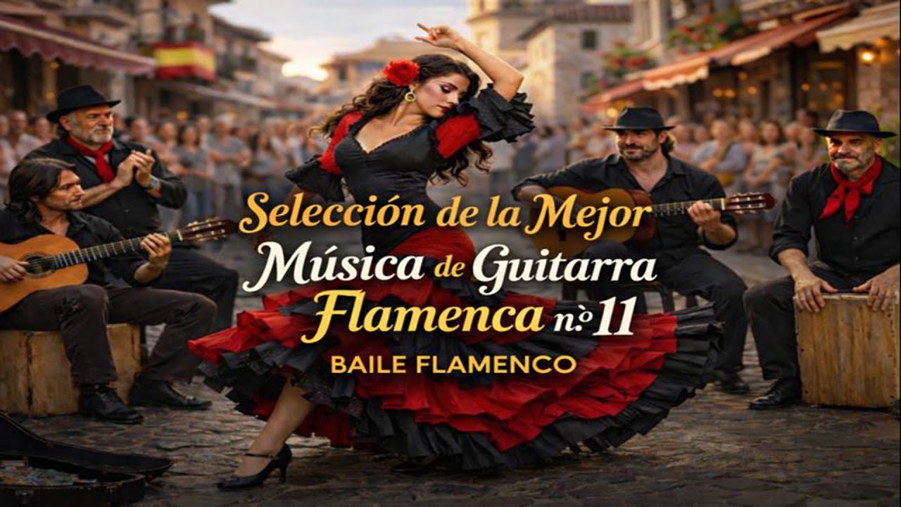 Selección de la mejor música de guitarra flamenca n.º 11 | El baile pasión que te hace querer bailar