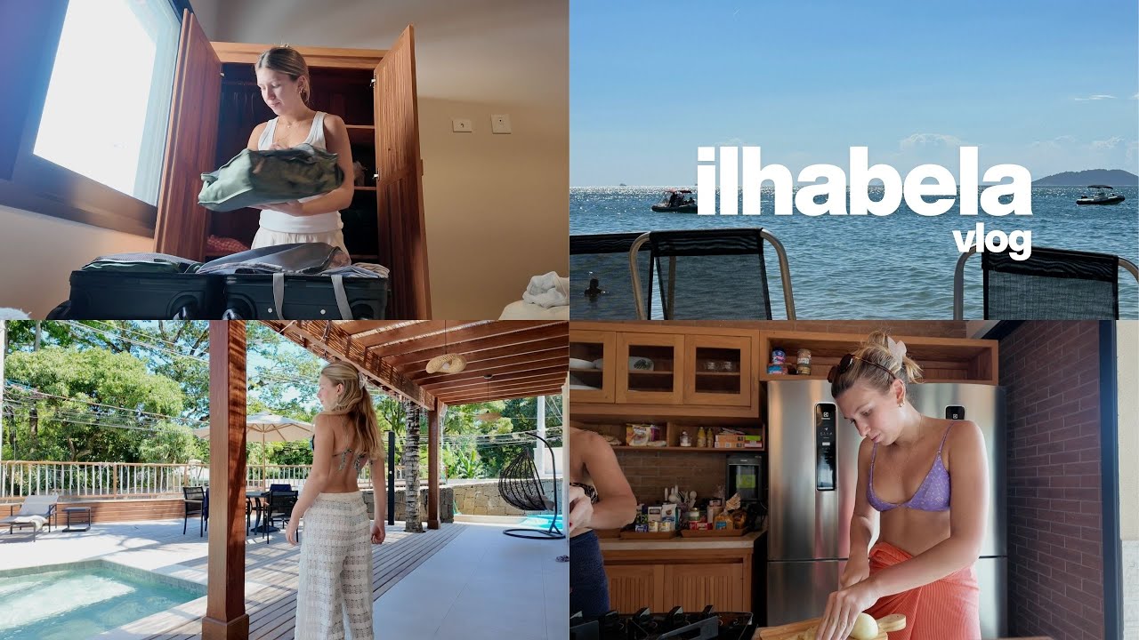 VLOG | Arrumando malas + dias de férias em Ilhabela.