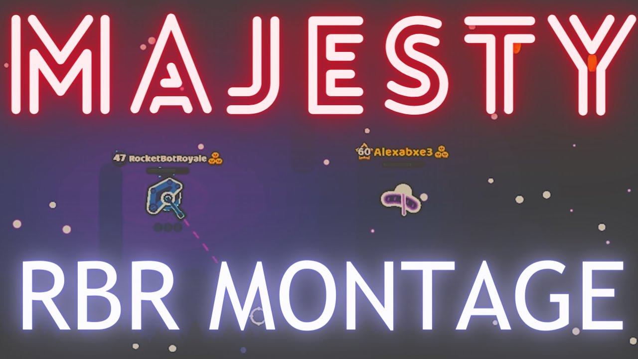 THE CRAZIEST ROCKET BOT ROYALE MONTAGE | MAJESTY