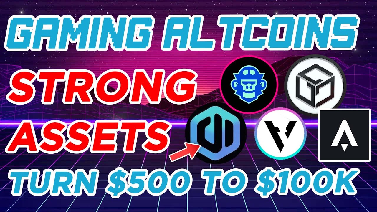 Top Gaming Altcoins 🎮 - Turn $500 into $100K USD 🤯