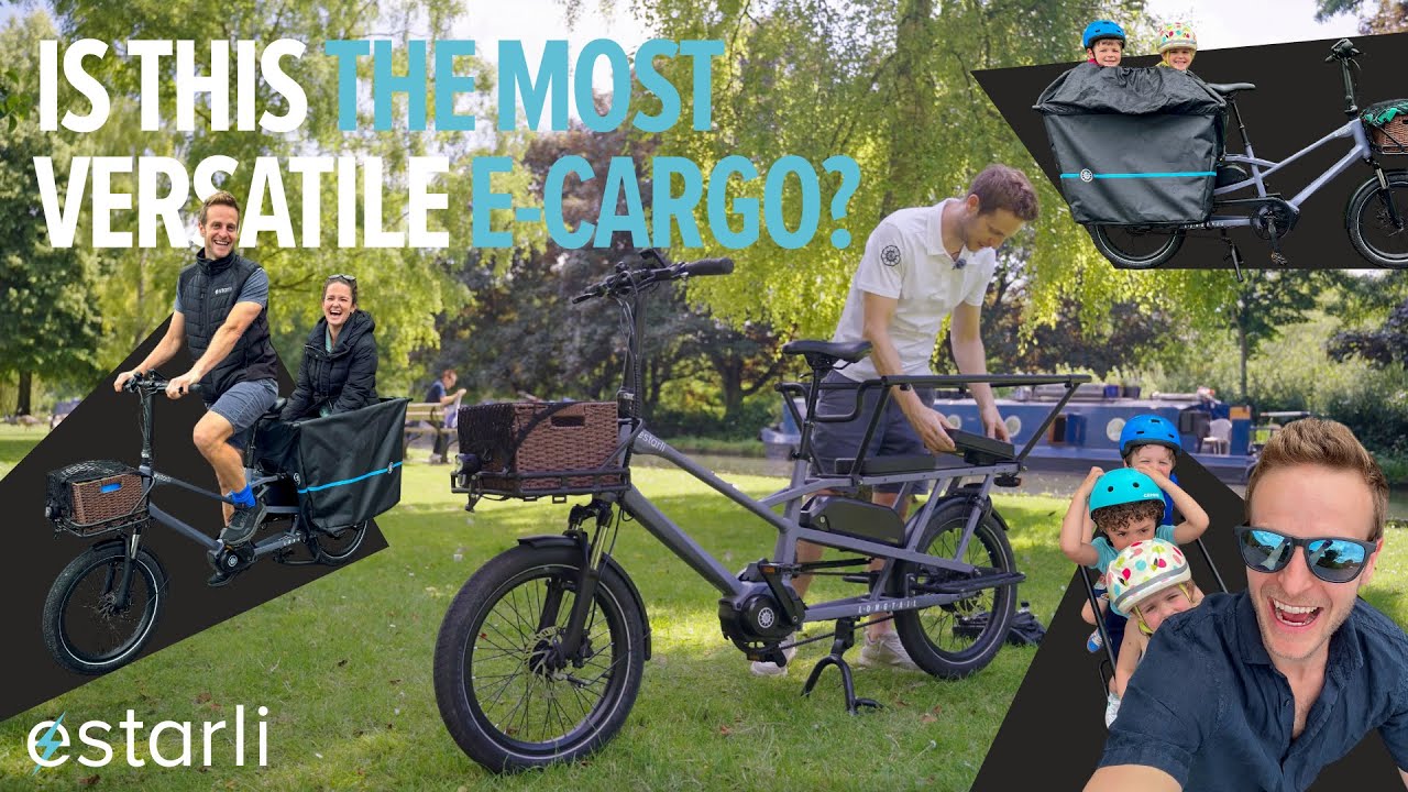 The most versatile family E-Cargo bike (just don't ask the kids!)
