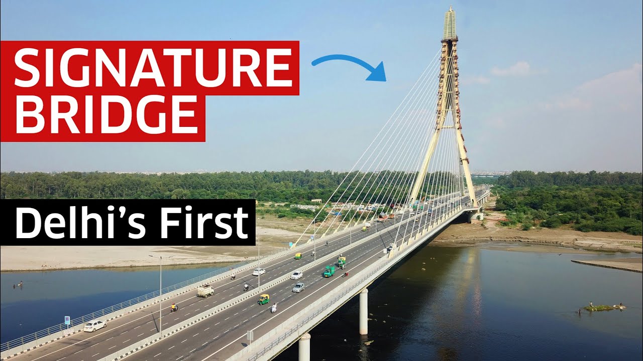 How is Signature Bridge Tallest Structure in Delhi