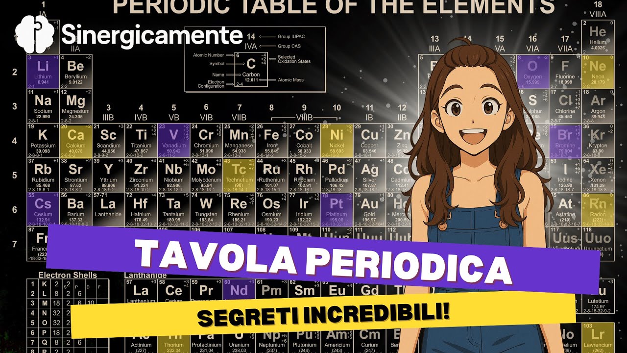 Tavola periodica: 10 curiosità incredibili