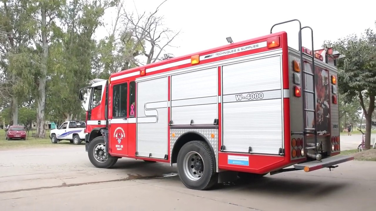 Simulacro de incendios Cuartel de Bomberos Voluntarios