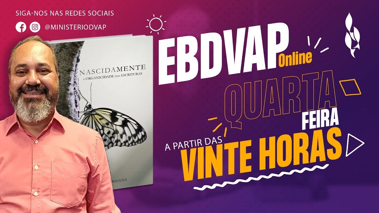 LIVE#Q005/2025 - EBDVAP - Leitura do Livro Nascidamente - dia 81