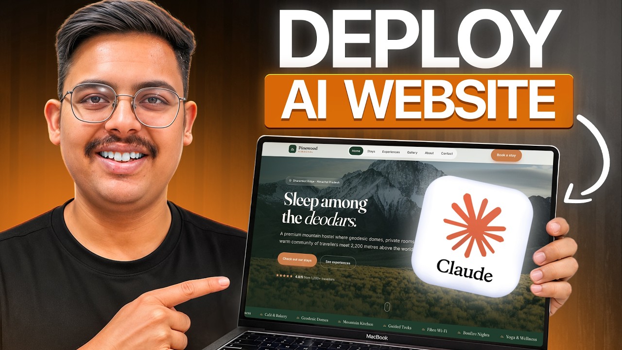 Deploy Claude Code AI Website Online The Right Way (Free Domain)