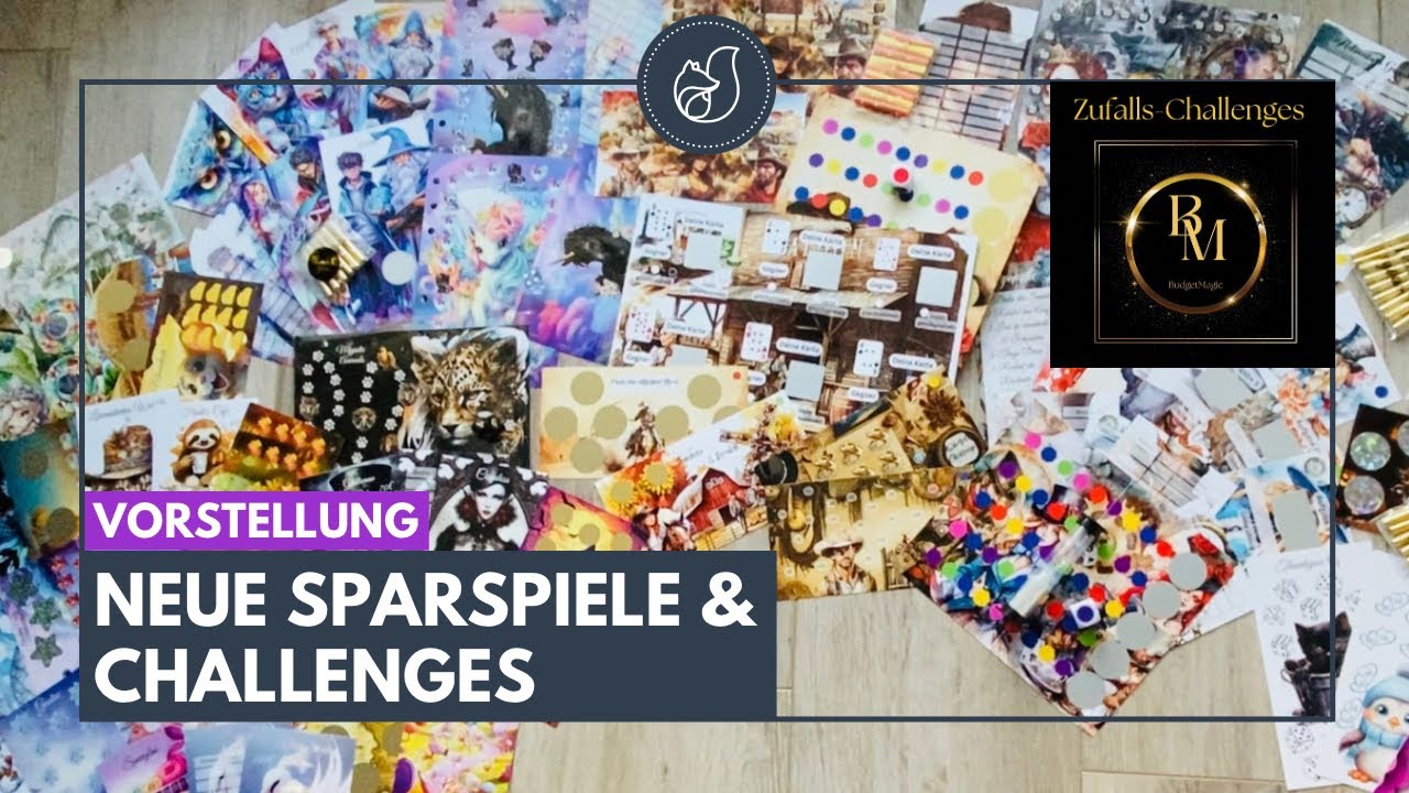 Vorstellung SPARSPIELE BudgetMagic ZufallsChallenges 🎲 