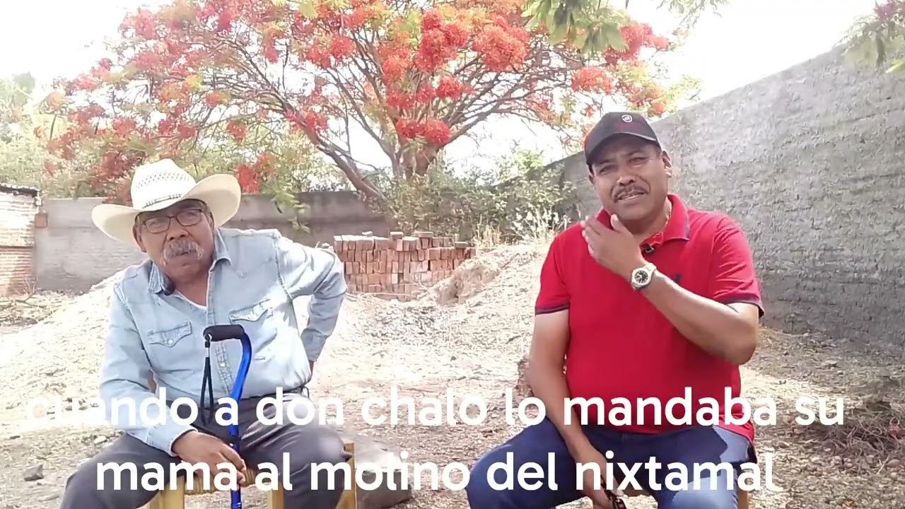 Plática con don Chalo chavarin de la Sauceda 