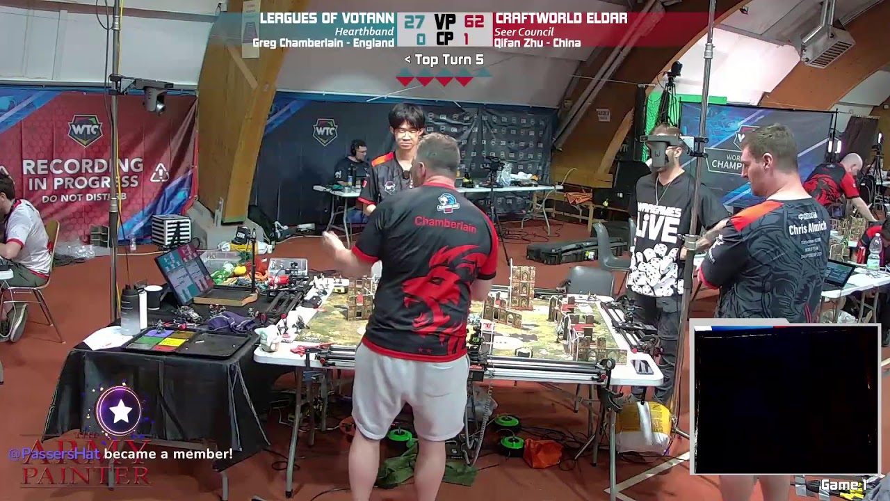 WTC Warhammer 40k Teams Tournament Round 1 - England vs. China