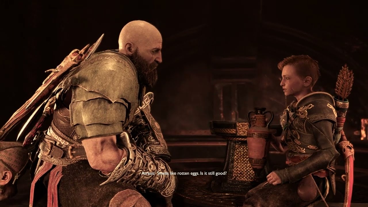 Drunk KRATOS || GOD OF WAR PC